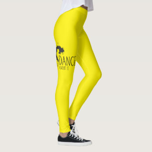 Funny Message - Just Dance About It 1 Leggings