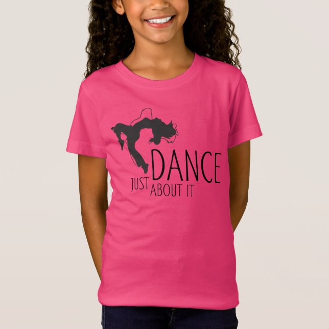 Funny Message - Just Dance About It 1 T-Shirt (Front)