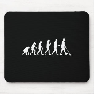 Funny Metal Detecting Art For Men Women Adult Meta Mouse Pad