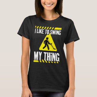 Funny Metal Detector Detecting T-Shirt