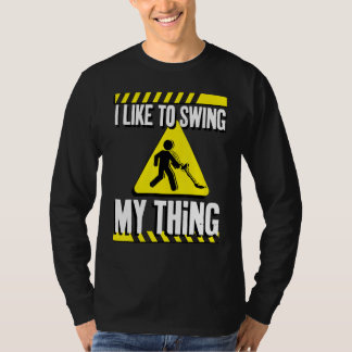 Funny Metal Detector Detecting T-Shirt