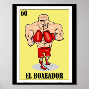 Funny Mexican Boxing Design - El Boxeador 1 Poster