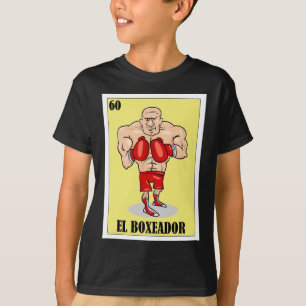 Funny Mexican Boxing Design - El Boxeador 1  T-Shirt