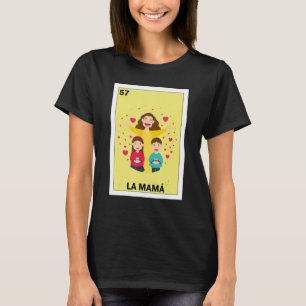 Funny Mexican Design for Mum - La Mama T-Shirt