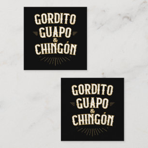Funny Mexican in Spanish Square Business Card