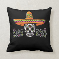 Funny Mexican Skull Sombrero Cinco de Mayo