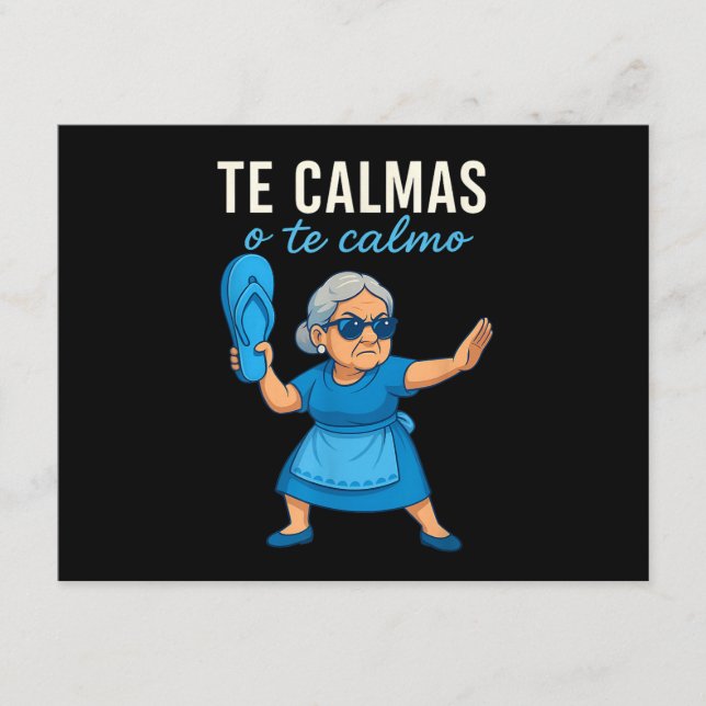 Funny Mexican Spanish Grandma Enclosure Card (Front)