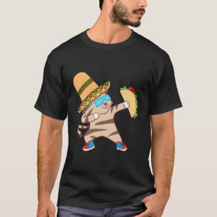Funny Mexican Taco Cat Food Wide Brimmed Cute Somb T-Shirt