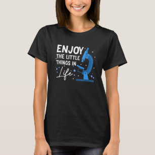 Funny Microscope, Microbiologists Biology Nerd Sci T-Shirt
