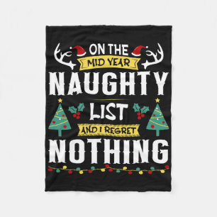 Funny Mid-year Christmas In July Beach Summer Chri Fleece Blanket