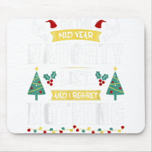 Funny Mid Year Christmas In July Beach Summer Chri Mouse Pad