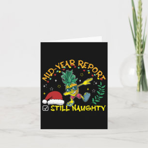Funny Mid-year Report Christmas In July Summer Chr Card