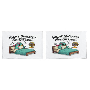 Funny Midnight Cardio Pillowcases