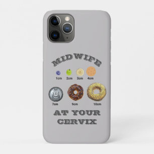 Funny Midwife "At Your Cervix" cm Measurement Case-Mate iPhone Case