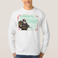 Funny Military/Christmas Santa