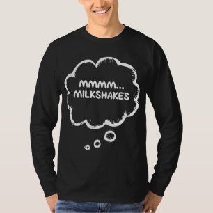Funny Milk Drink Lovers Apparel Gear Meme mmmm...  T-Shirt