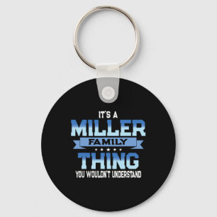 Funny Miller Family Reunion Tee Matching Vacation Key Ring