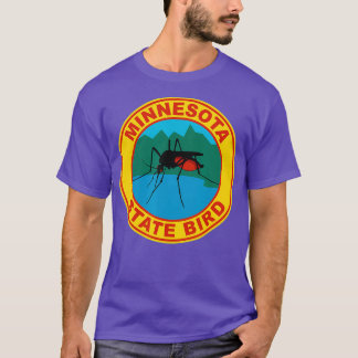 Funny Minnesota Mosquito State Bird T-Shirt