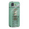 Funny Mint Green British Phone Box Personalised
