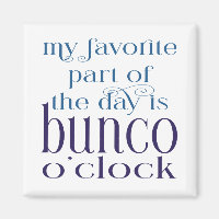 Funny Modern Typography Bunco