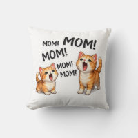 Funny MOM! MOM! MOM Orange Tabby Kittens 