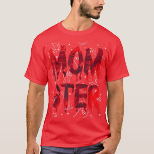 Funny Momster Dadcula Halloween Dad Dracula Costum T-Shirt