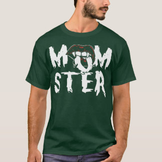 Funny Momster Halloween Mom Costume Family Matchin T-Shirt