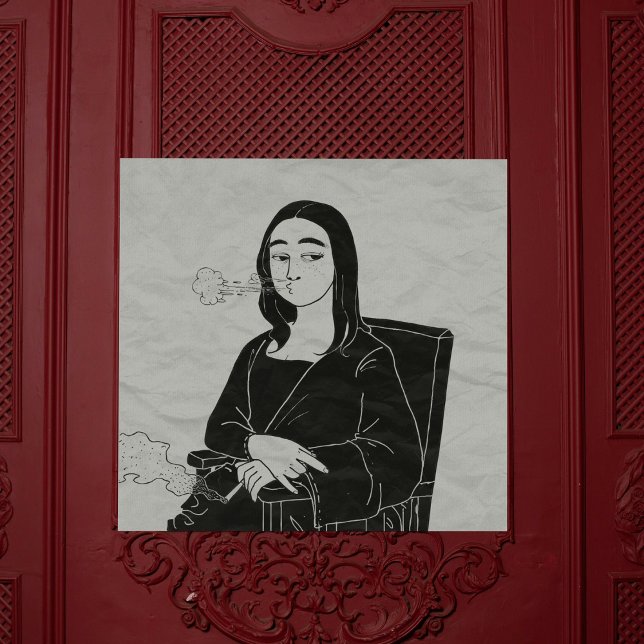 Funny Mona Lisa Poster (Creator Uploaded)