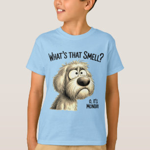 Funny Monday Smell Humour Quote T-Shirt