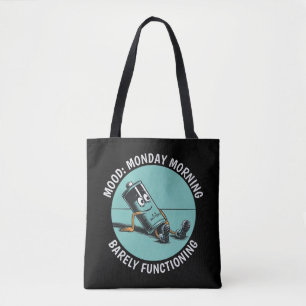 Funny Monday Tote Bag