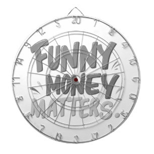 Funny Money Matters  Dartboard