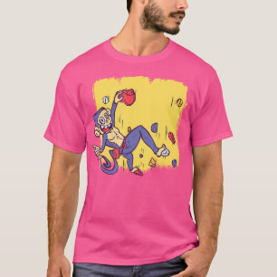 Funny Monkey Bouldering And Rock Climbing T-Shirt