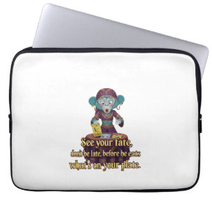 Funny Monkey Mystic Laptop Sleeve