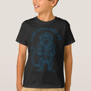 Funny monkey rage consumes me T-Shirt