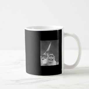 Funny Monkey Selfie Eiffel Tower In Paris Men Wome Coffee Mug