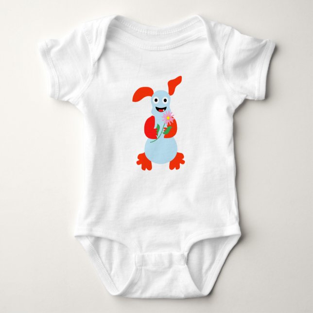 Funny monster baby bodysuit (Front)