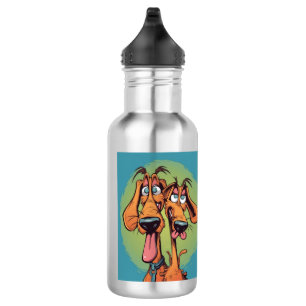 Funny Monster Dog: Hound Dog Hydra 532 Ml Water Bottle
