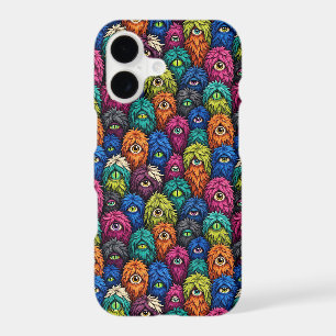 Funny Monster Furry Rainbow Creatures Phone Case