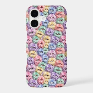Funny Monster Furry Rainbow Creatures Phone Case