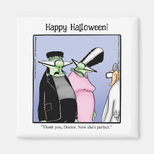 Funny Monster Humour Magnet