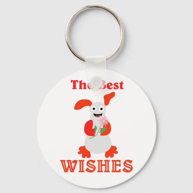 Funny monster key ring (Front)