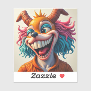 Funny Monster Original Osaka Art Sticker