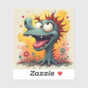 Funny Monster Original Osaka Art Sticker