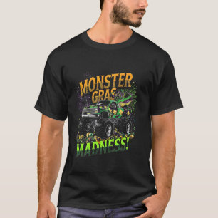 Funny Monster Truck Mardi Gras T-Shirt