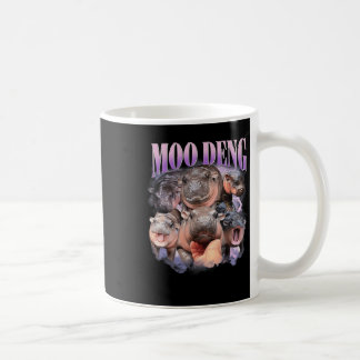 Funny Moo-deng Baby Pygmy Hippo Cute Zoo For Famil Coffee Mug