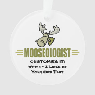 Funny Moose Ornament