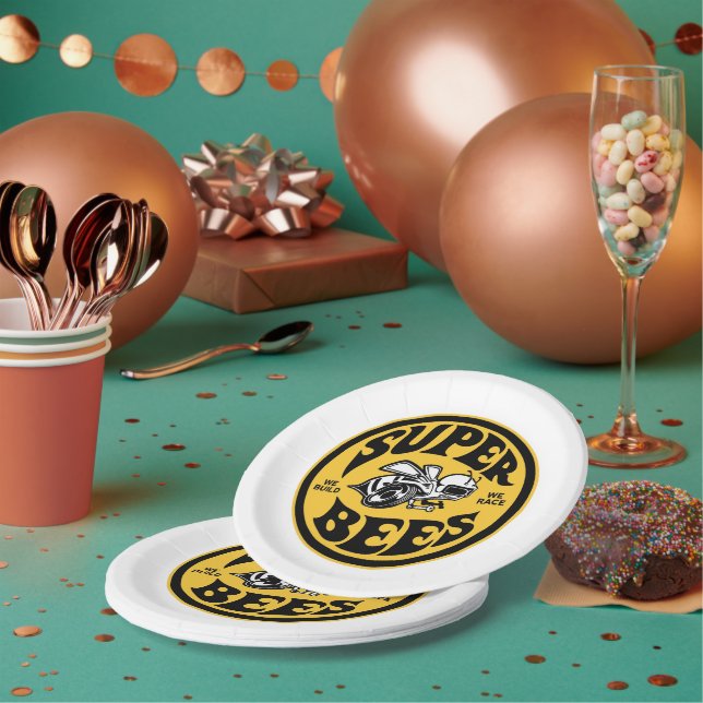 Funny Mopar Super Bee Paper Plates (Multi)