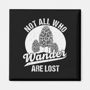 Funny Morel Mushroom Gift Foraging Mushroom Huntin Magnet