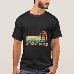 Funny Mormon Missionary Lds Sketll And It Came To T-Shirt