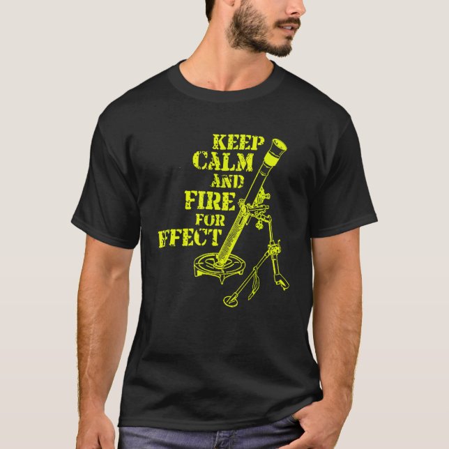 Funny Mortarman Infantry Shirt 0311 0341 11B 11C (Front)